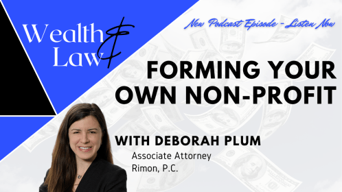 Forming Your Own Non-Profit