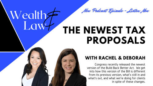 The Newest Tax Proposals