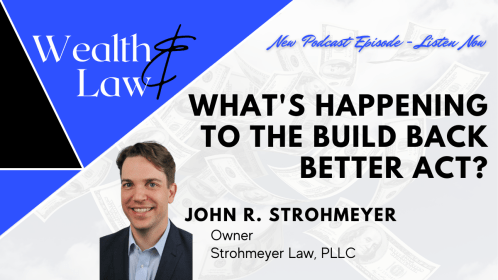 What’s Happening to the Build Back Better Act?