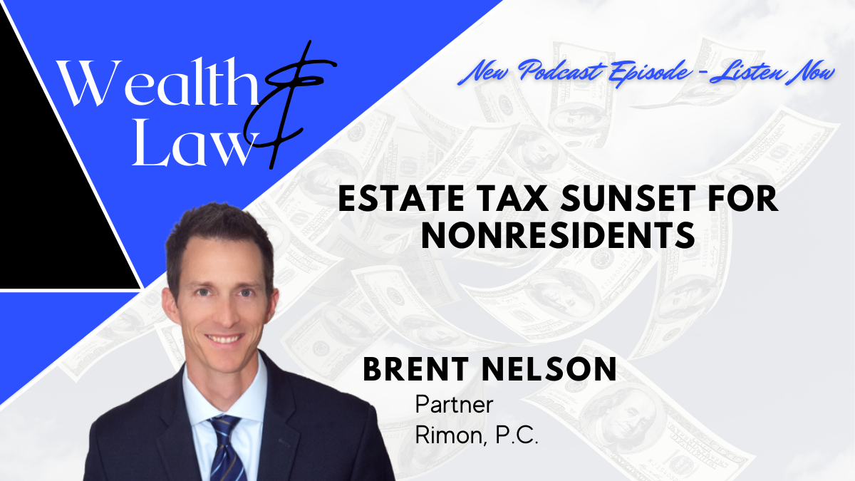 Estate Tax Sunset for Nonresidents